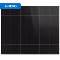 HOLZTEK - Porcelanato 60x60 cm Pure Black Negro 1.44 m2