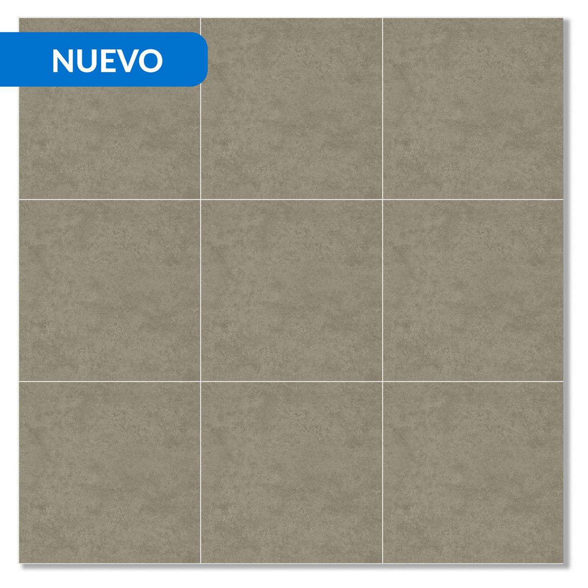 HOLZTEK - Porcelanato 60x60 cm Rust Taupe Taupe 1.44 m2