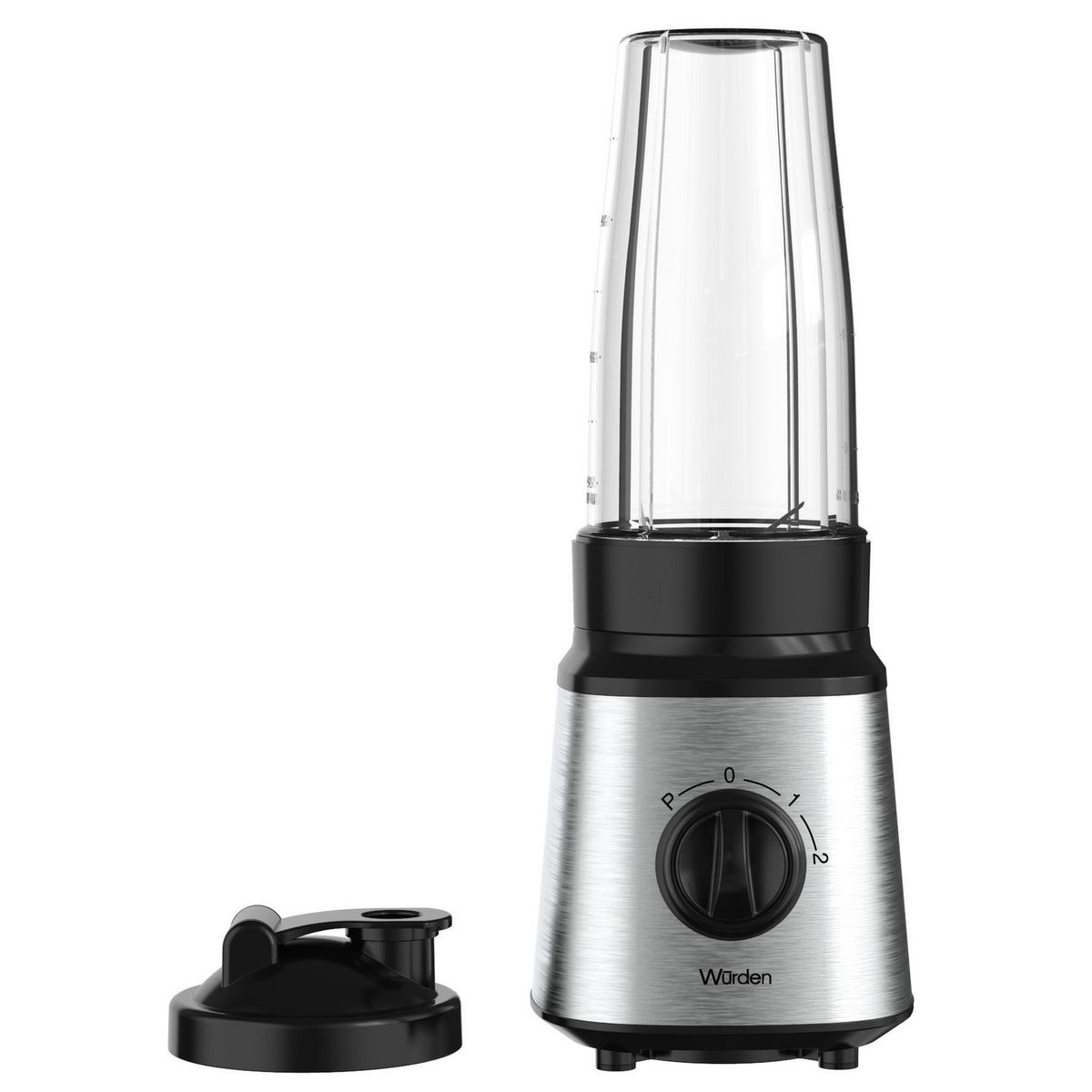 WURDEN - Licuadora Personal 0.75 Litros Negro 