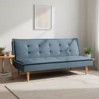 Futón Magnus Gris 181x91x85 cm