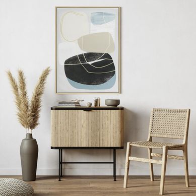 Cuadro Abtract Blue 50x70 cm