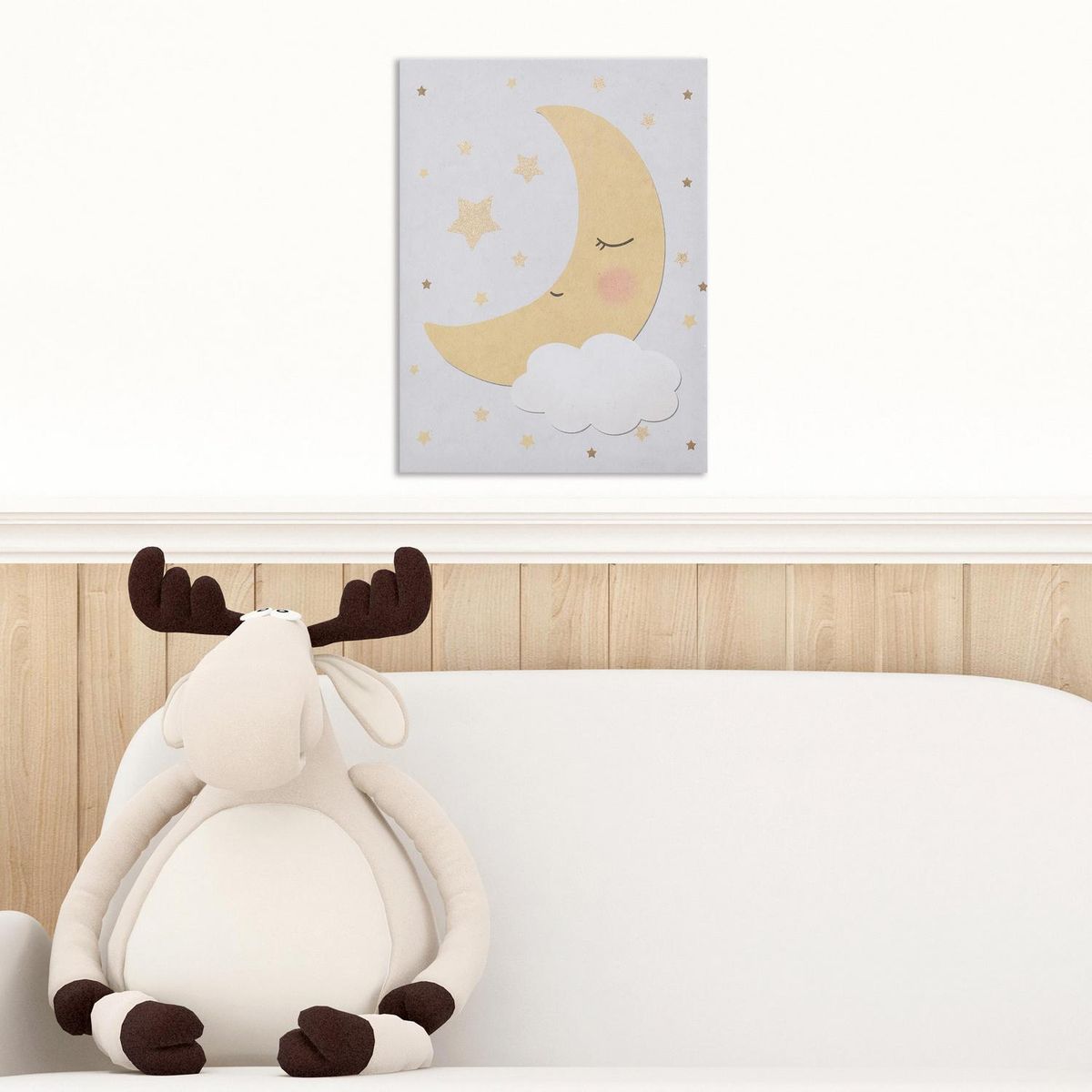 JUST HOME COLLECTION - Canvas Folia Moon 30x40 cm