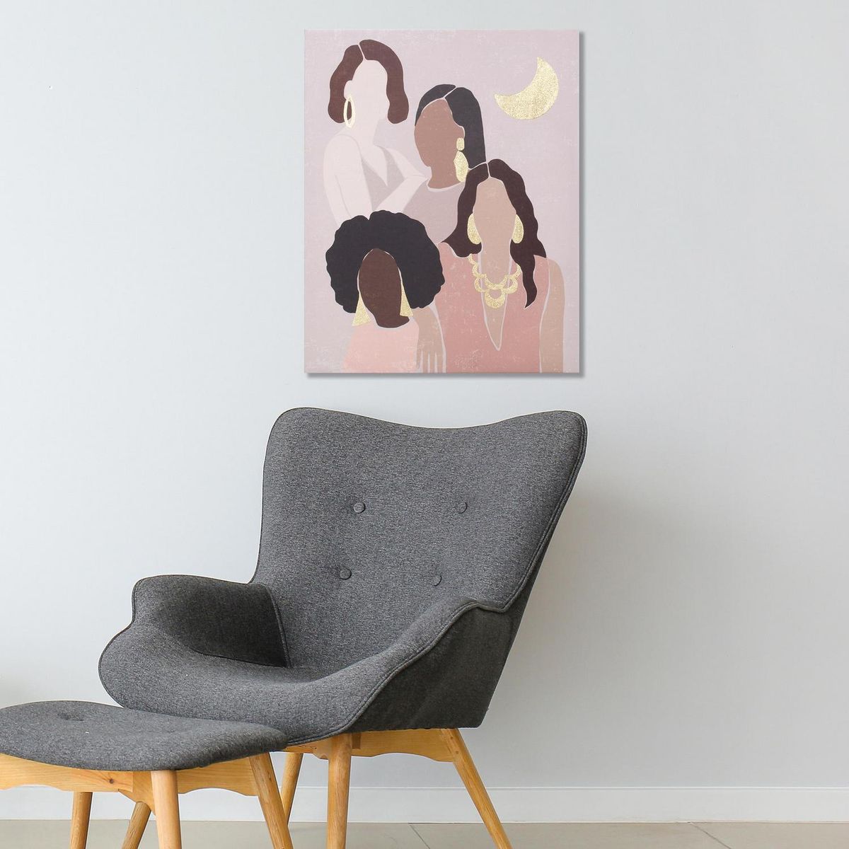 JUST HOME COLLECTION - Canvas Lady Vintage 2 40x50 cm