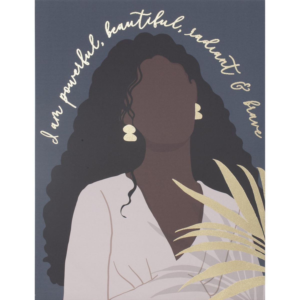 JUST HOME COLLECTION - Canvas Folia Mujer 60x80 cm