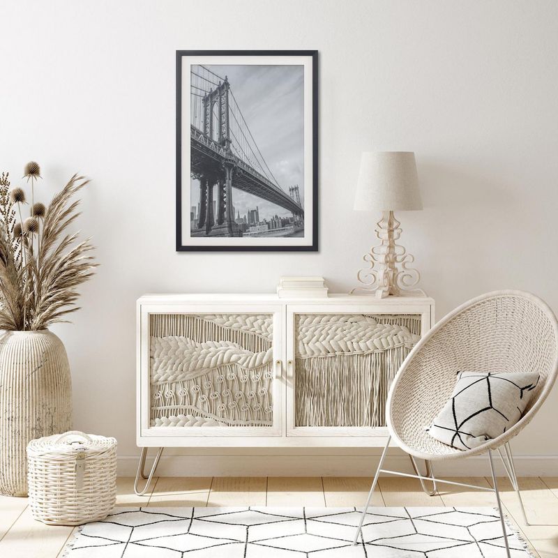 JUST HOME COLLECTION - Cuadro City puente 50x70 cm