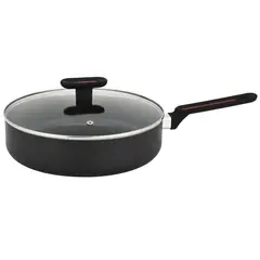 JUST HOME COLLECTION - Sartén 28 cm Aluminio Negro