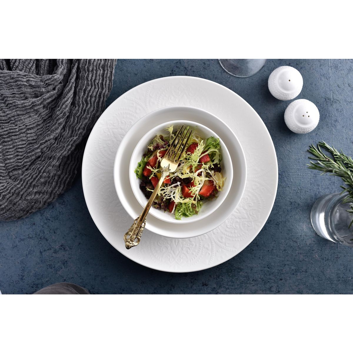 JUST HOME COLLECTION - Bowl De Porcelana Just Home Collection Blanco 350 Ml