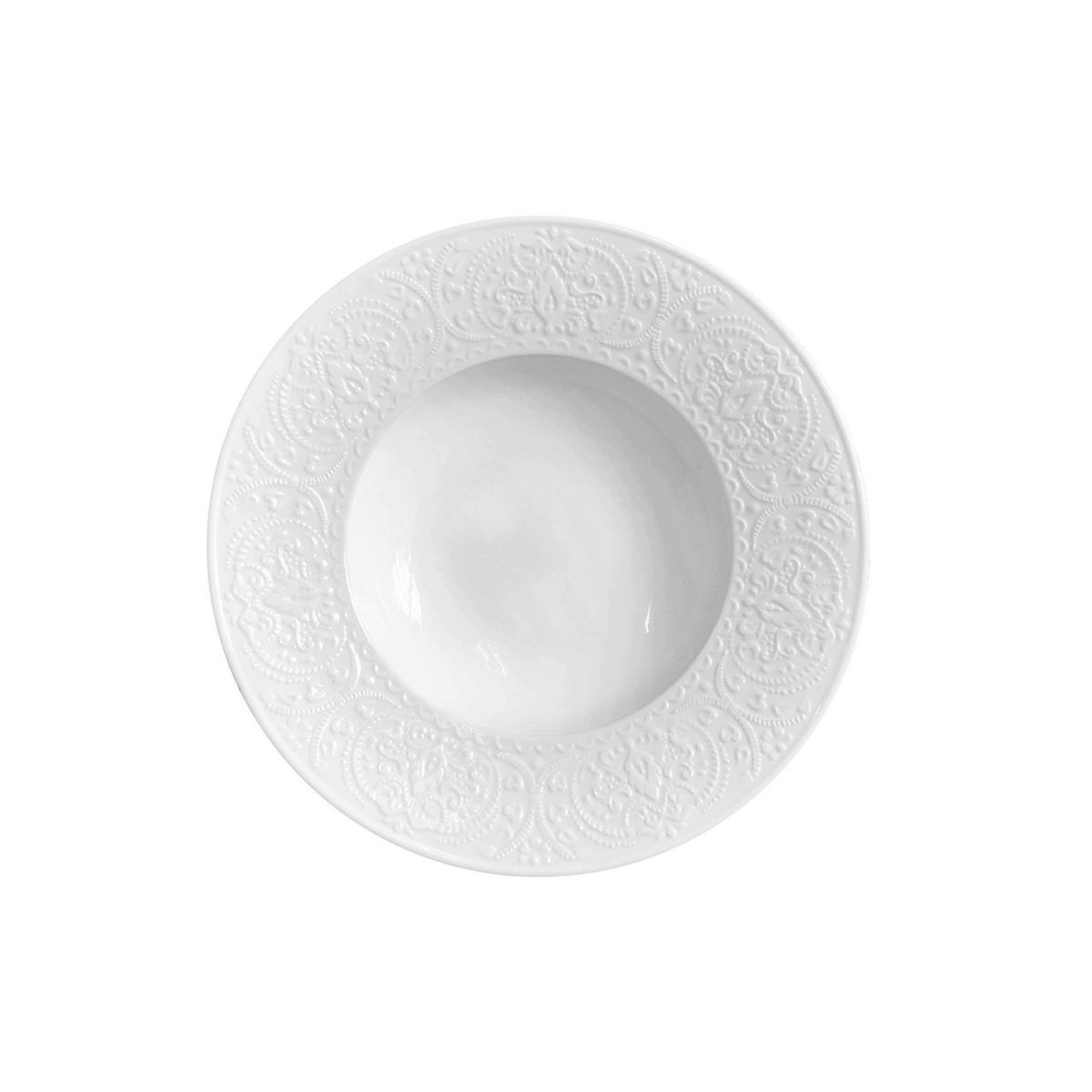 JUST HOME COLLECTION - Plato pasta 22 cm Alice Porcelana