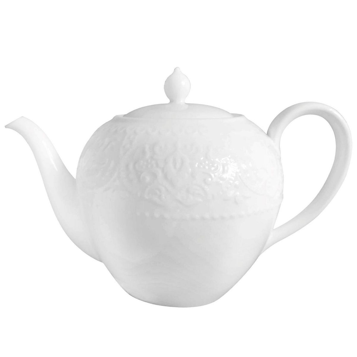 JUST HOME COLLECTION - Tetera Porcelana 1000 ml Blanco