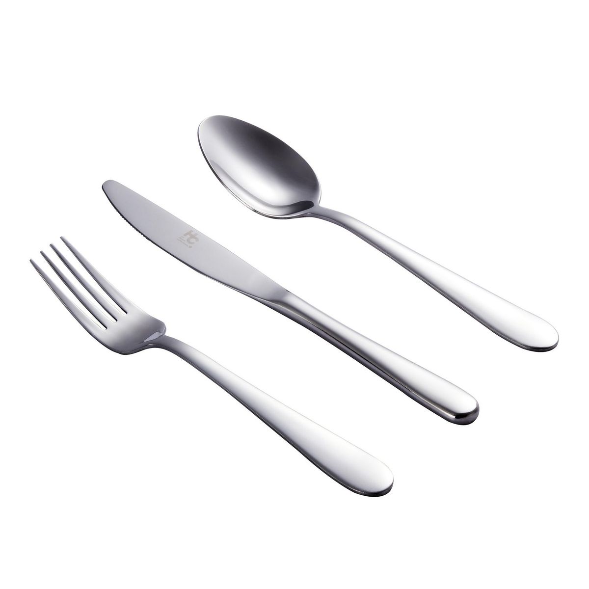 JUST HOME COLLECTION - Cubierto Cena 1 Puesto 3 Piezas