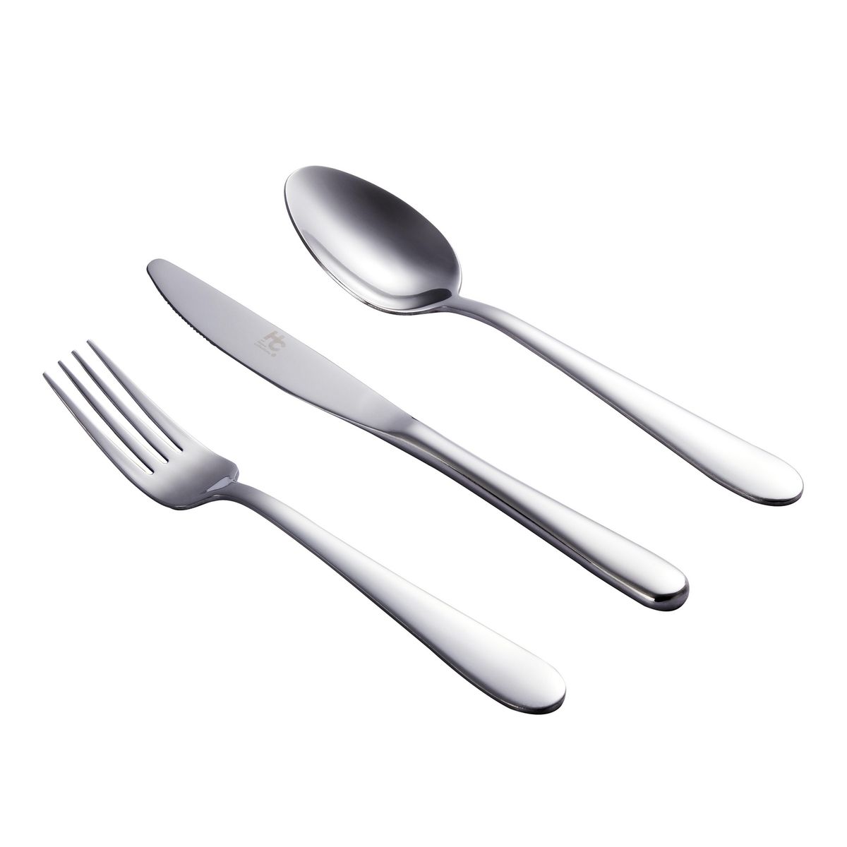 JUST HOME COLLECTION - Cubierto cena 1 Puesto 3 Piezas