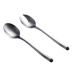 JUST HOME COLLECTION - Set 2 Cubiertos Ensalada Plateado