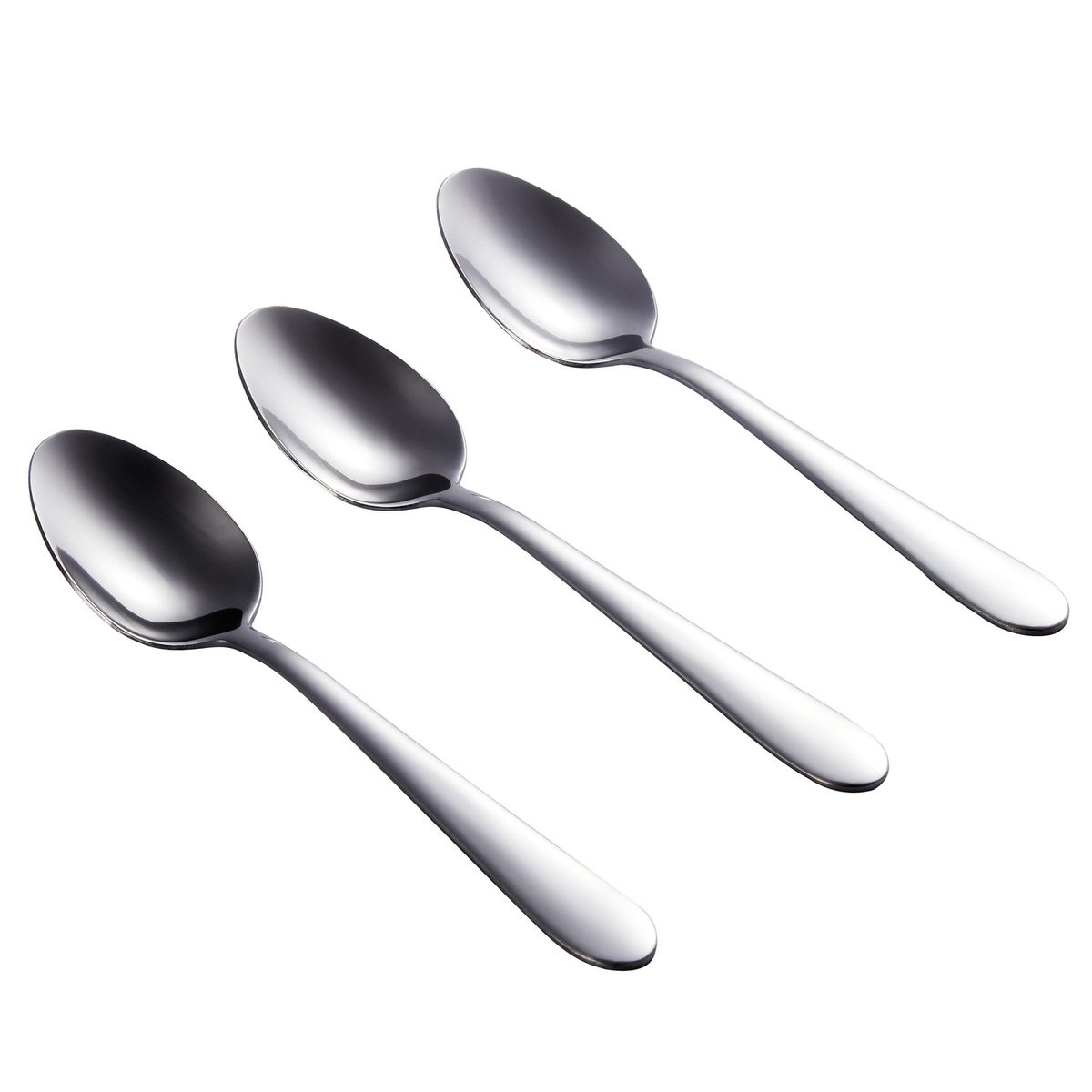 JUST HOME COLLECTION - Set de 3 Cucharas Cena Just Home Collection Inoxidable Plateado