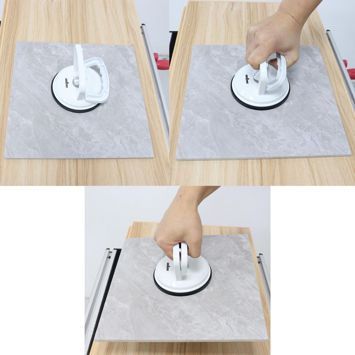 UBERMANN - Ventosa de succión aluminio