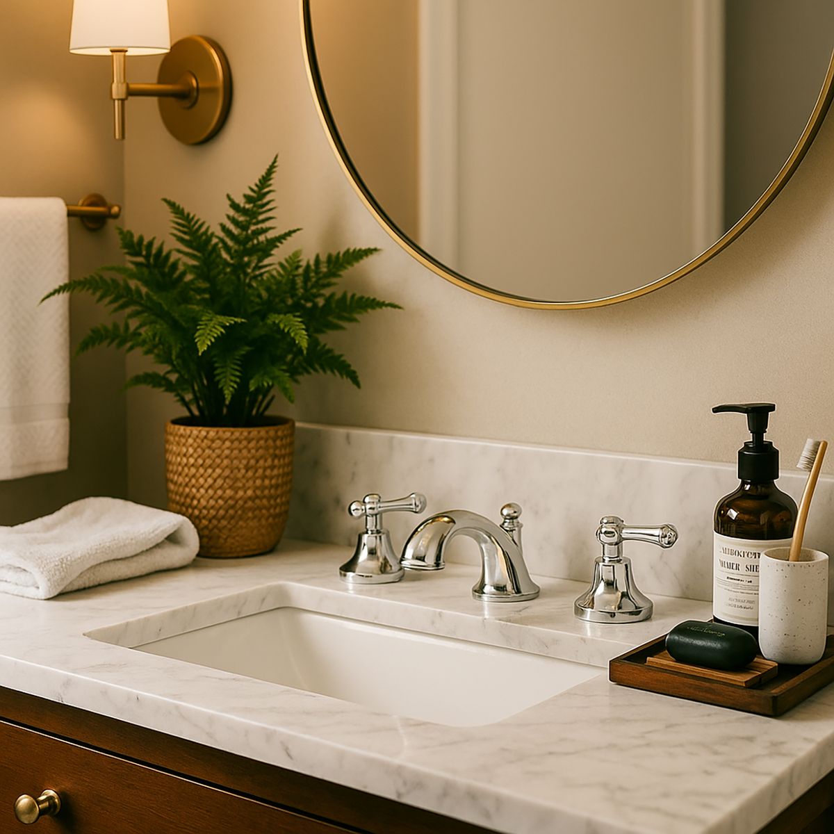 FAS - Combinación para Lavamanos Texas Cromado