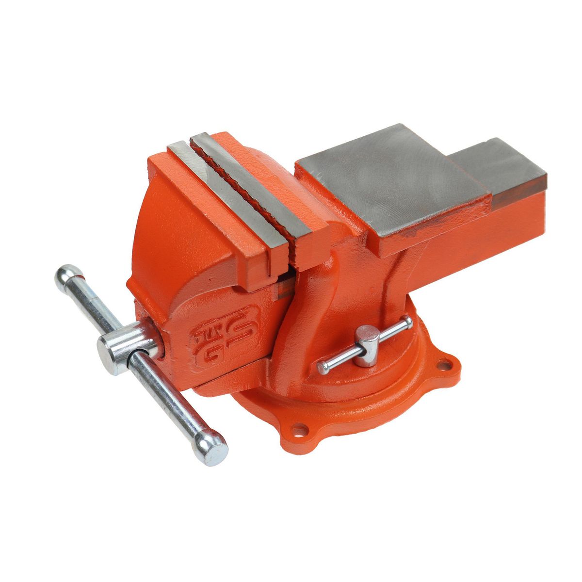 BAUKER - Tornillo de banco 4" acero