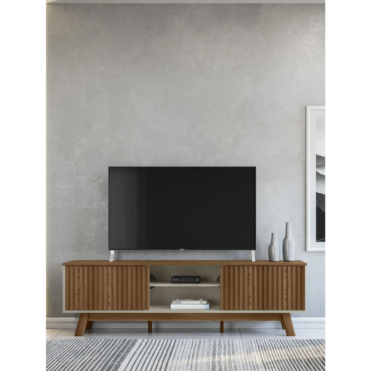 JUST HOME COLLECTION - Mesa de TV San Juan 181x55x38 cm