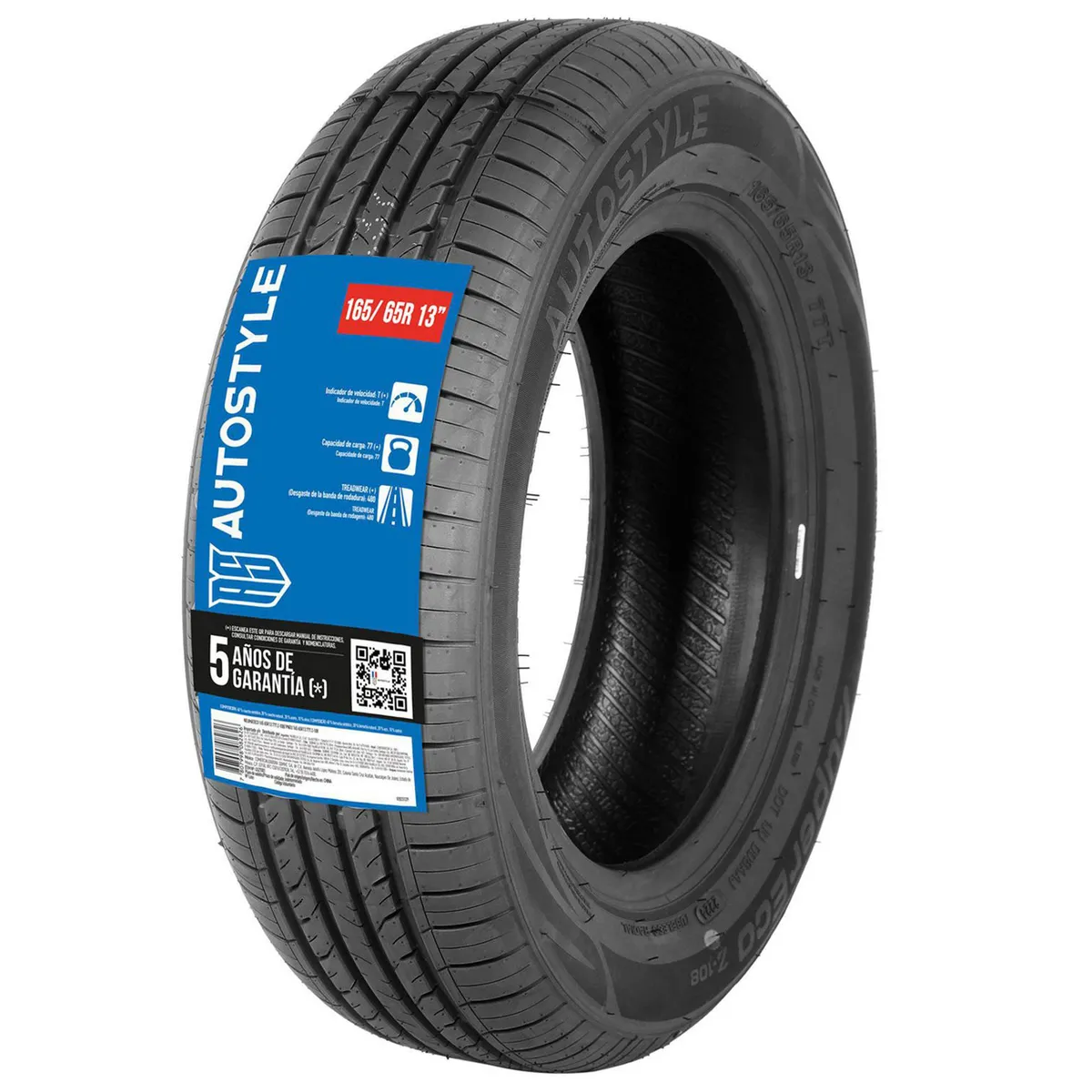 Neumático para Automóvil 165/65 R13, marca AUTOSTYLE - Foto 2