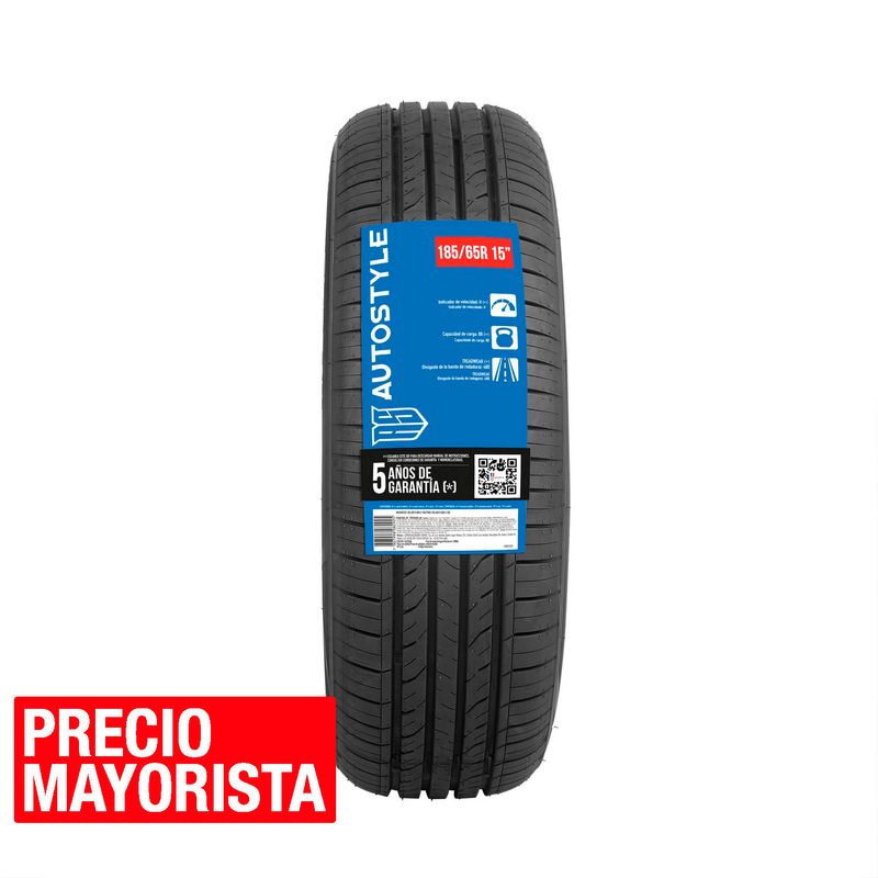 AUTOSTYLE - Neumático para Automóvil 18.5/0 R15 185 65R15 88H Z-108