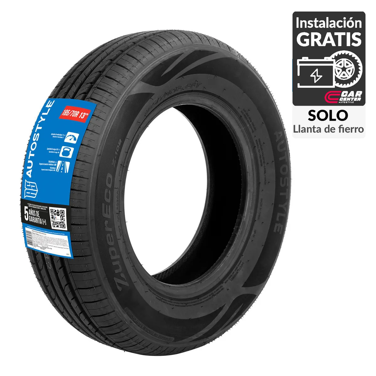 AUTOSTYLE - Neumático para Automóvil 185/70 R13 GSZT002
