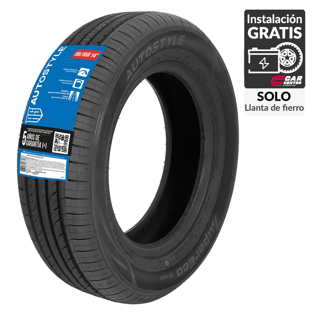 AUTOSTYLE - Neumático para Automóvil 185/60 R14 GSZT018