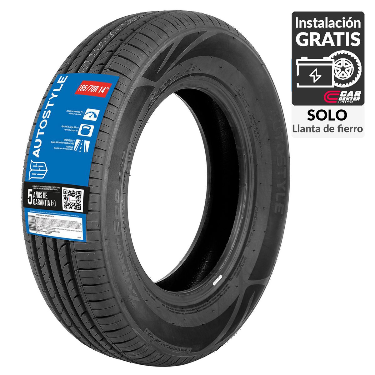 AUTOSTYLE - Neumático 185 70R14 88T Z-108