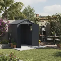 Bodega para jardín AVE D1 Gris 226x190x192 cm