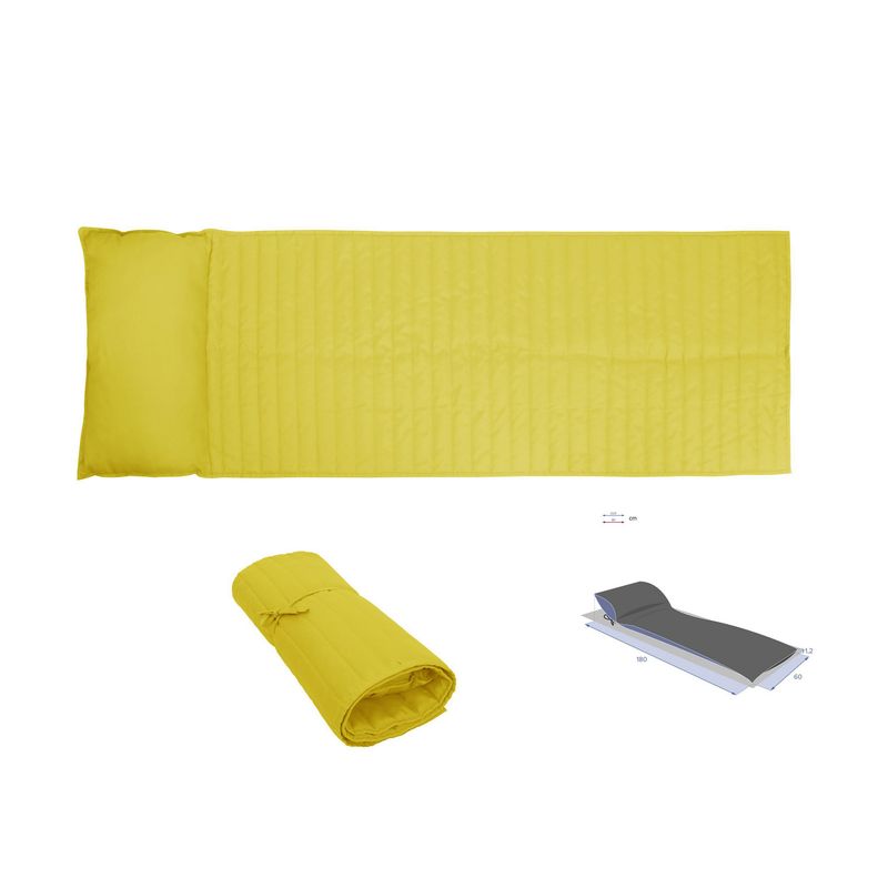 JUST HOME COLLECTION - Esterilla TC231113774 60x180 cm Poliéster Amarillo