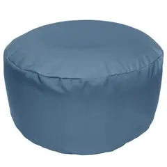 JUST HOME COLLECTION - Pouf Inflable para Terraza TC23111334DB Azul 25x55x55 cm