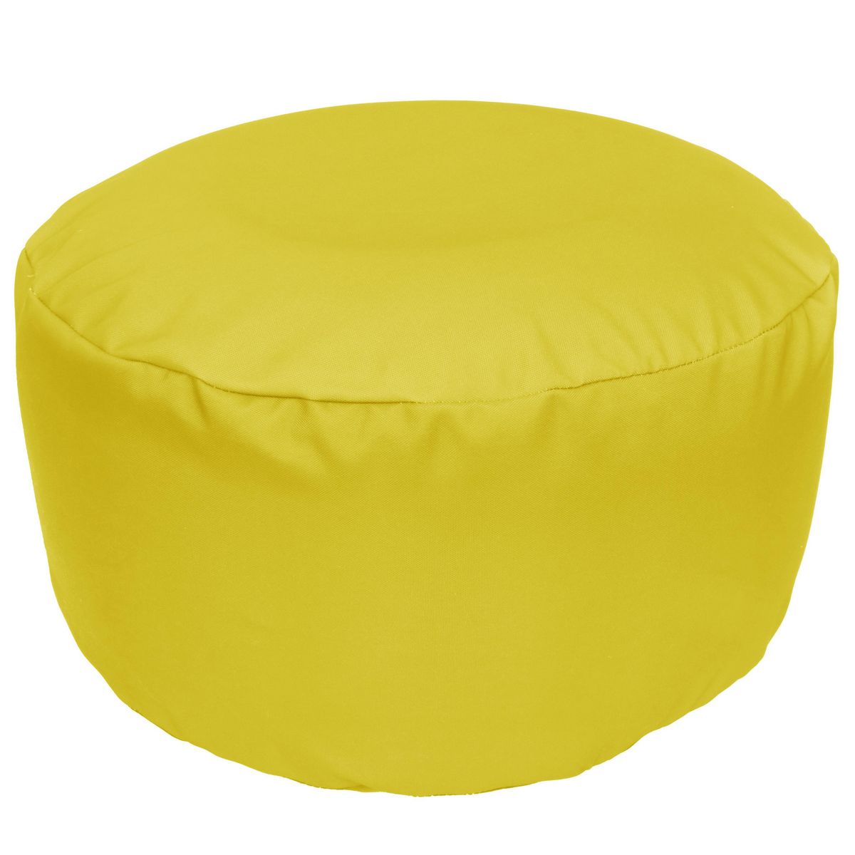 JUST HOME COLLECTION - Pouf Inflable para Terraza TC23111334YL Amarillo 25x55x55 cm