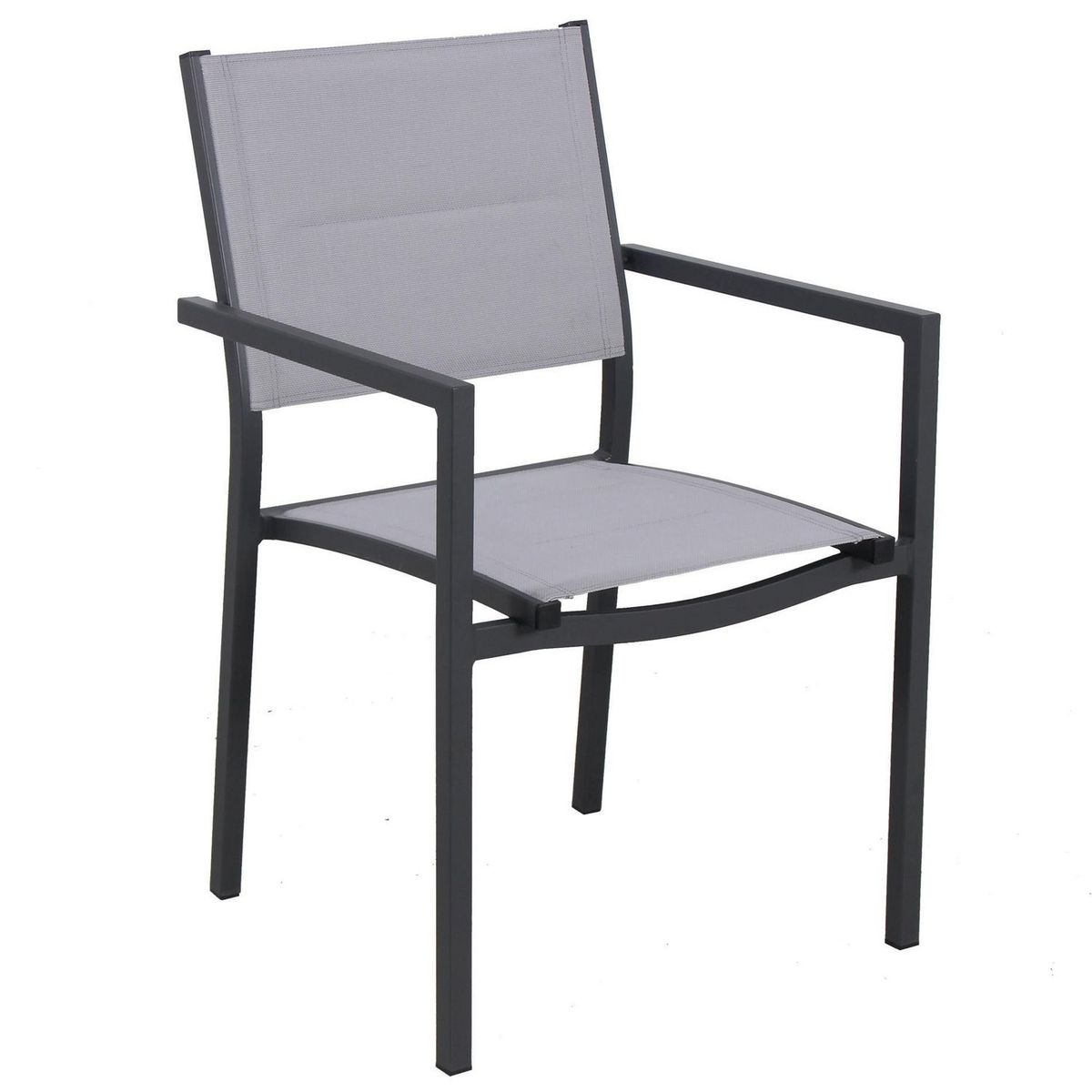 JUST HOME COLLECTION - Silla de terraza aluminio