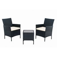 Juego de balcón Arles 3 piezas