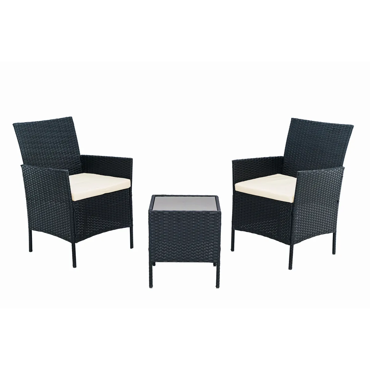 JUST HOME COLLECTION - Juego de balcón Arles 3 piezas