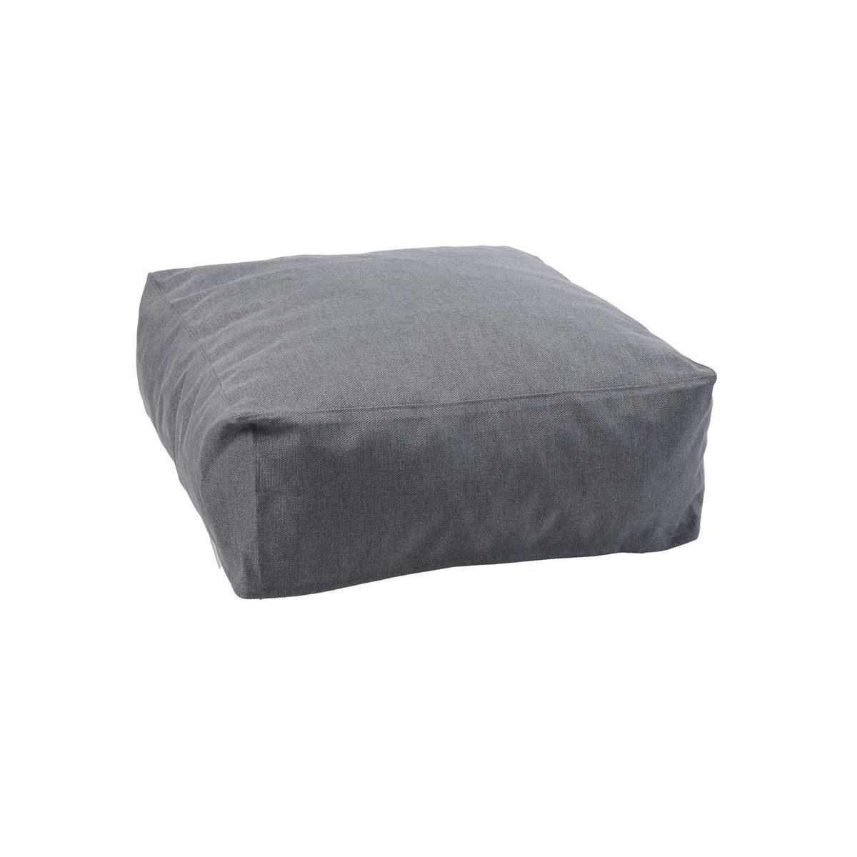 JUST HOME COLLECTION - Puff para Terraza Mykonos Gris Oscuro 33x85x85 cm