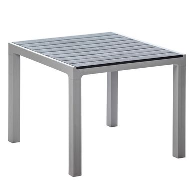 Mesa comedor resina/madera cuarzo