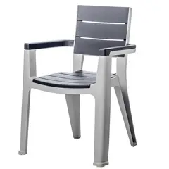 MQ - Silla comedor resina/madera cuarzo