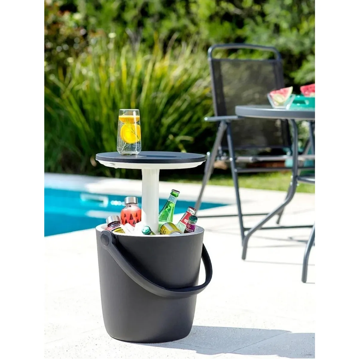KETER - Cooler Mesa Bar Go 16 l Grafito