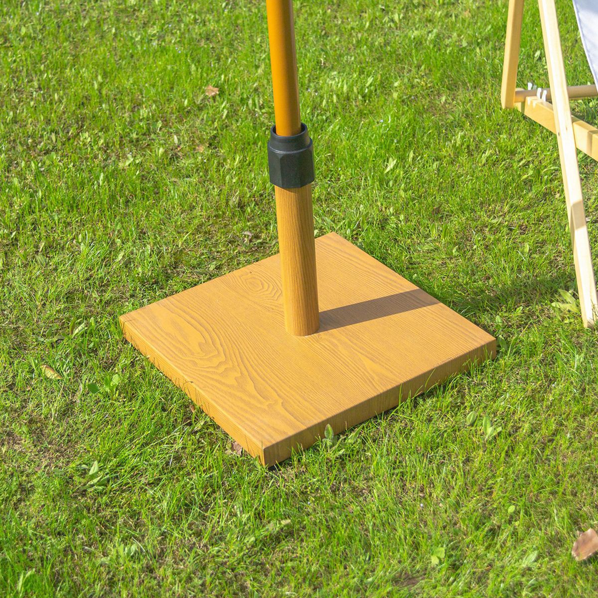 JUST HOME COLLECTION - Base para quitasol look madera