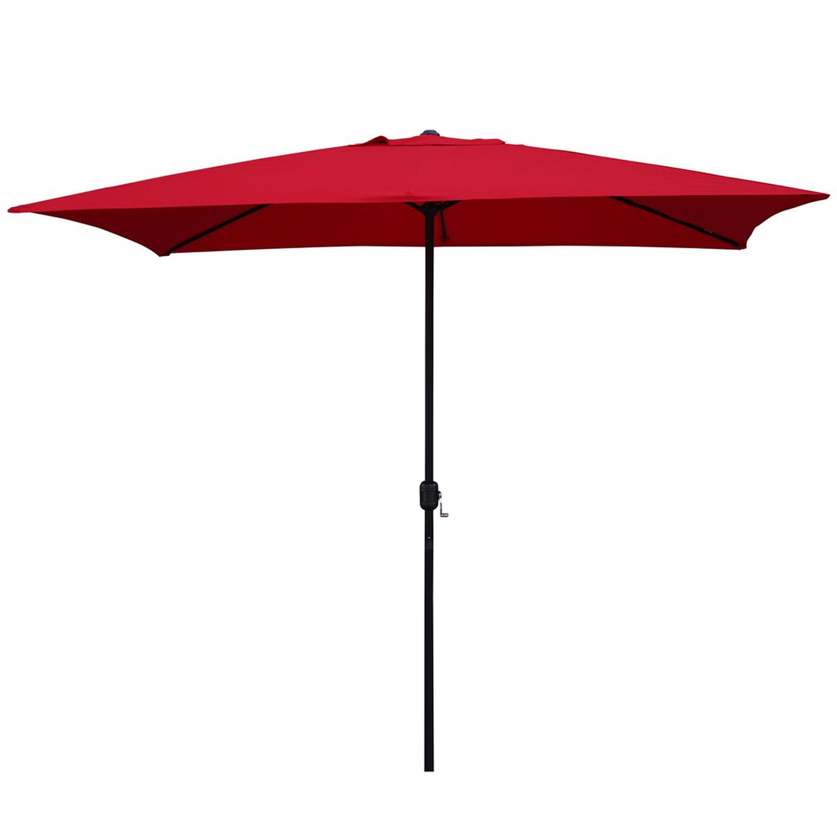 JUST HOME COLLECTION - Quitasol Recto Poliéster 2x2.6 metros Rojo