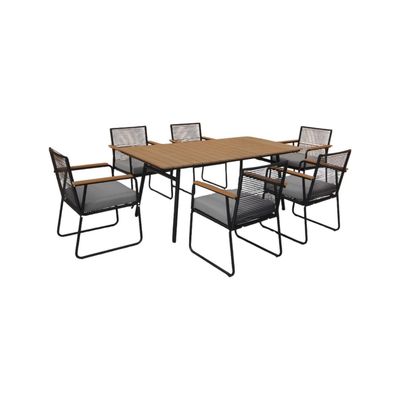 Imagen 2 del producto Juego de comedor de terraza Granada 7 piezas