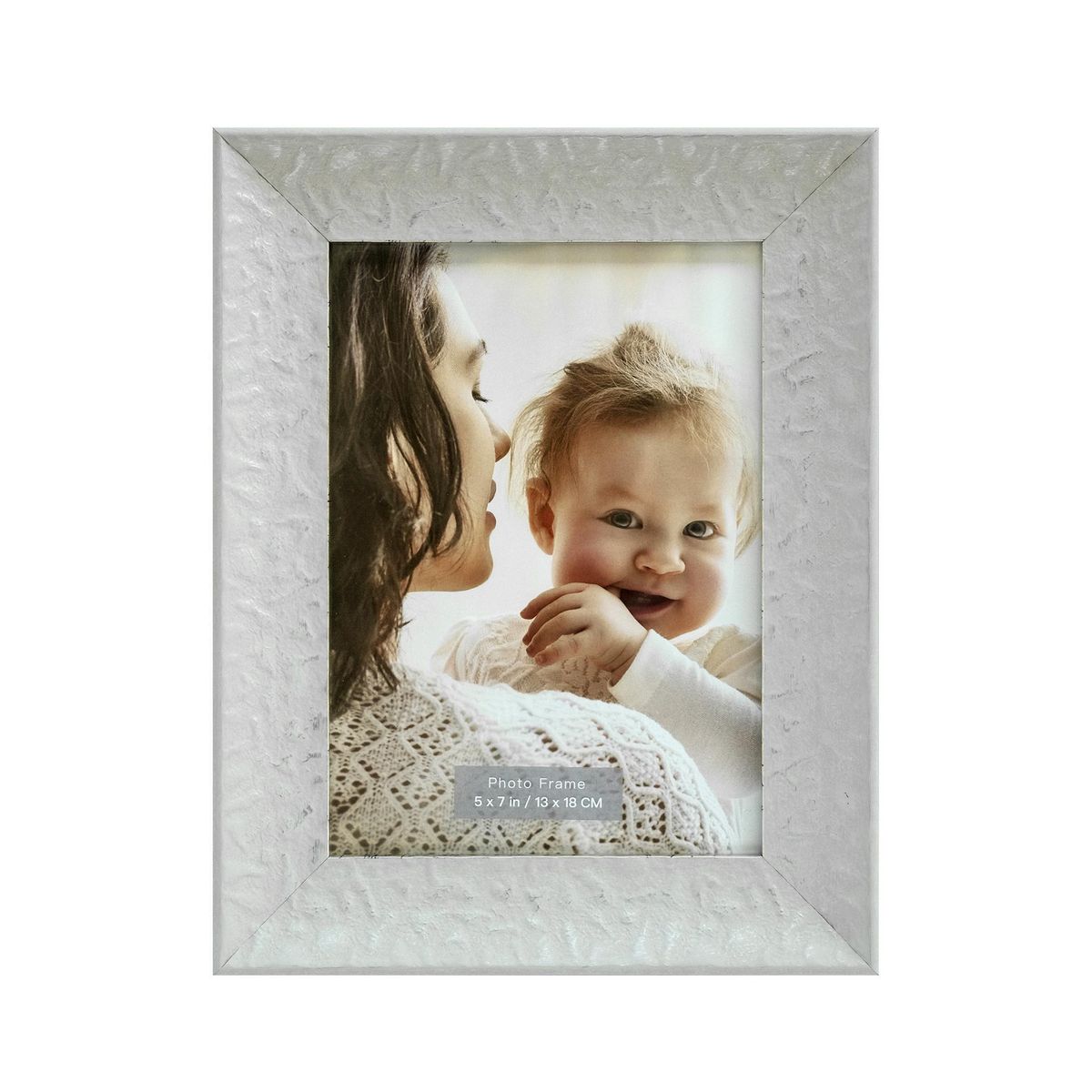 JUST HOME COLLECTION - Marco de Foto Antique 13x18 cm Blanco MDF