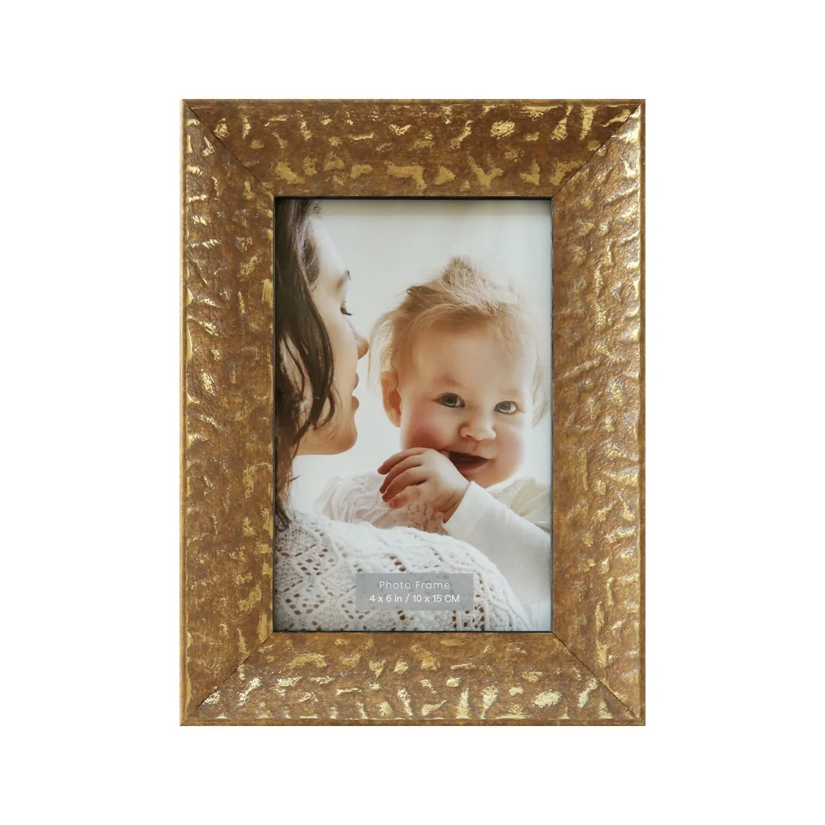 JUST HOME COLLECTION - Marco de Foto Antique 10x15 cm Dorado MDF