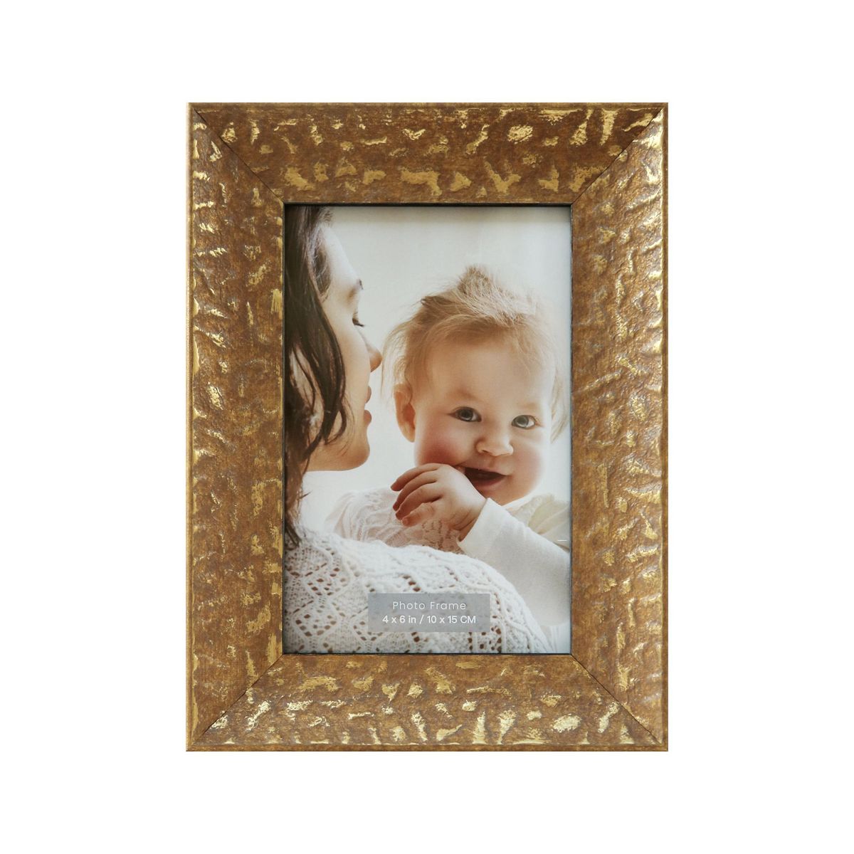 JUST HOME COLLECTION - Marco de Foto Antique 10x15 cm Dorado MDF