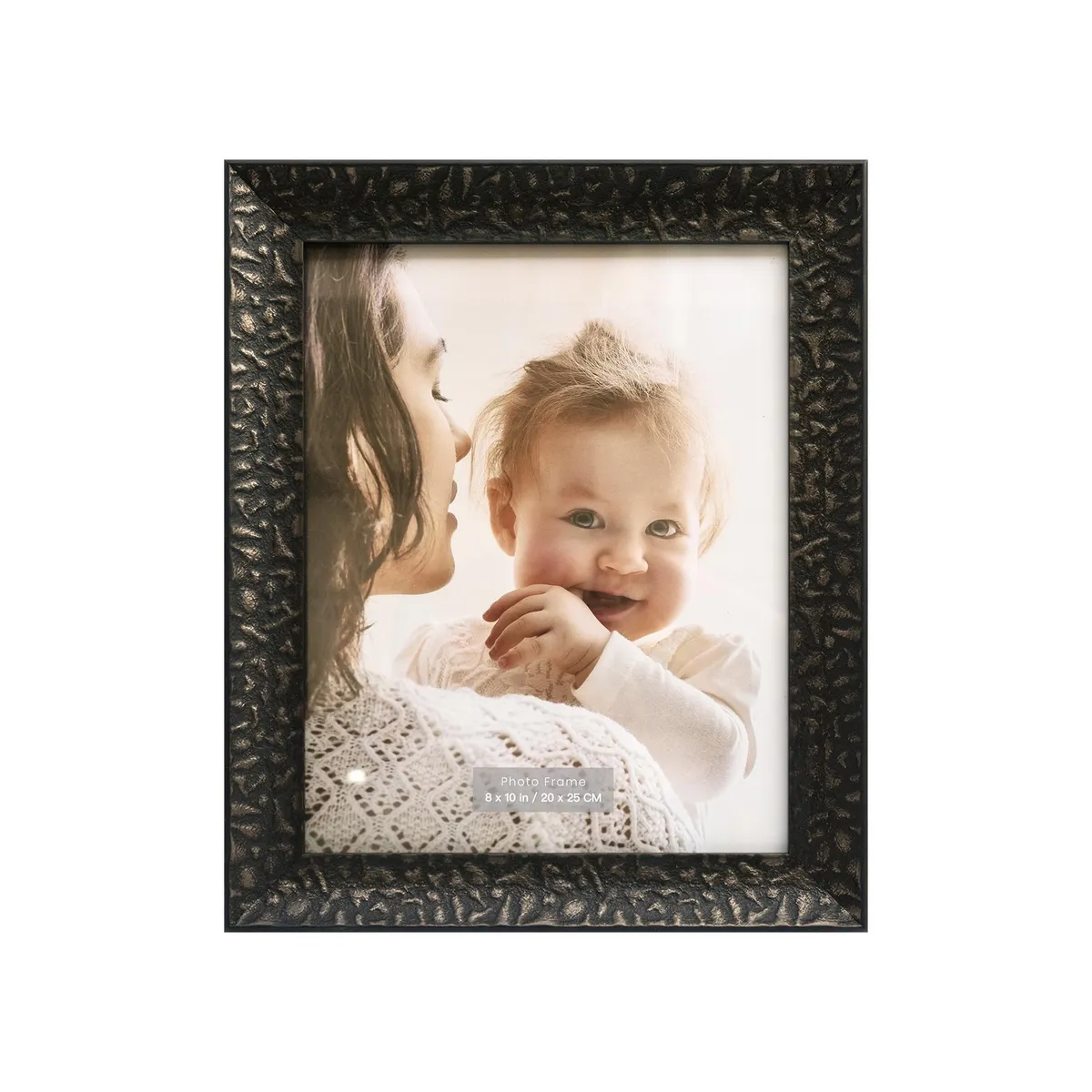 JUST HOME COLLECTION - Marco de Foto Antique 20x25 cm Negro MDF