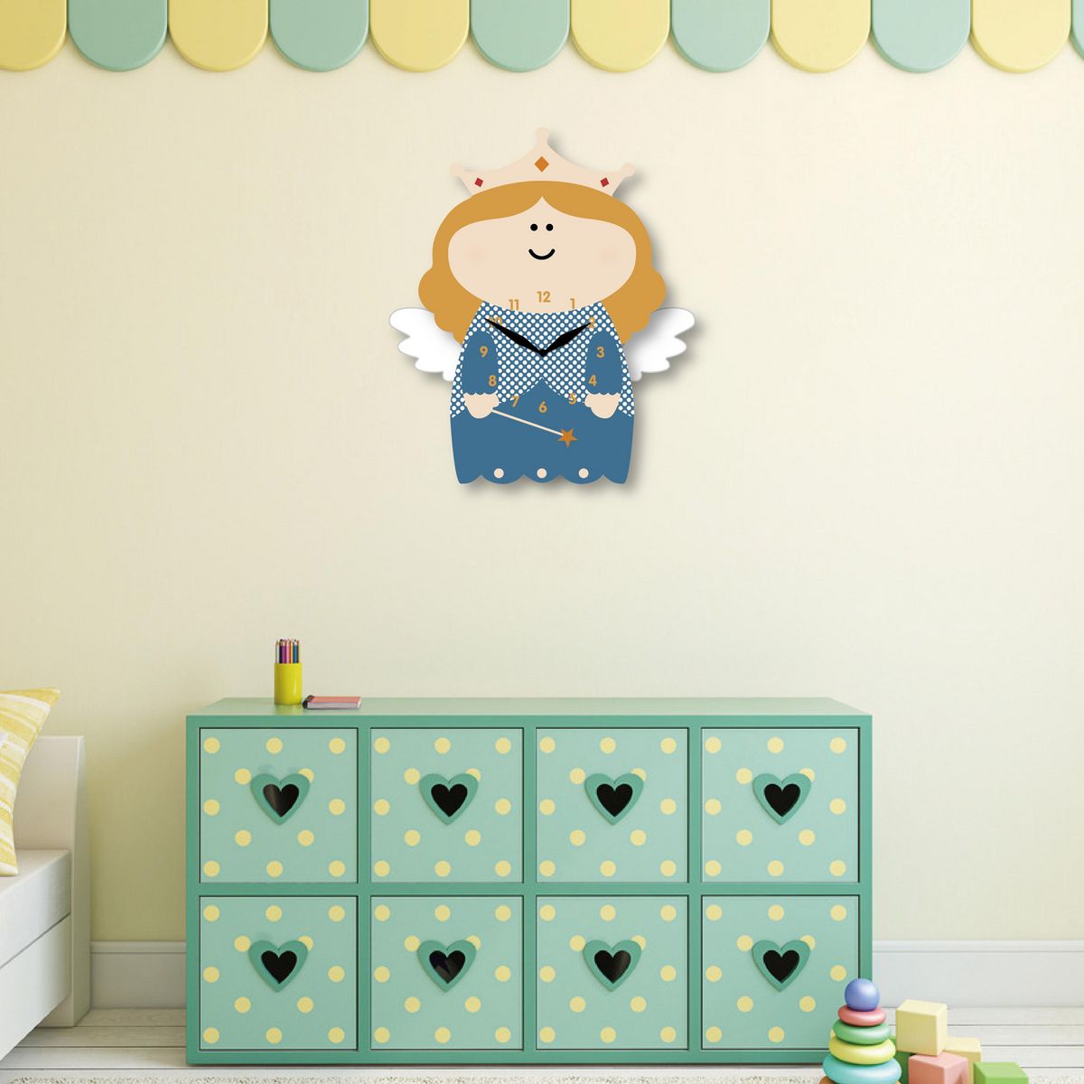 JUST HOME COLLECTION - Reloj de Pared Hada