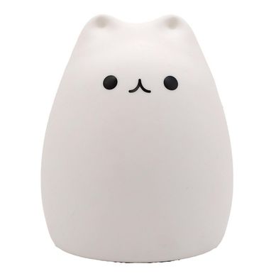 Lmpara Led Gato Espantacuco Blanco 12.5x15.5x12.5 cm
