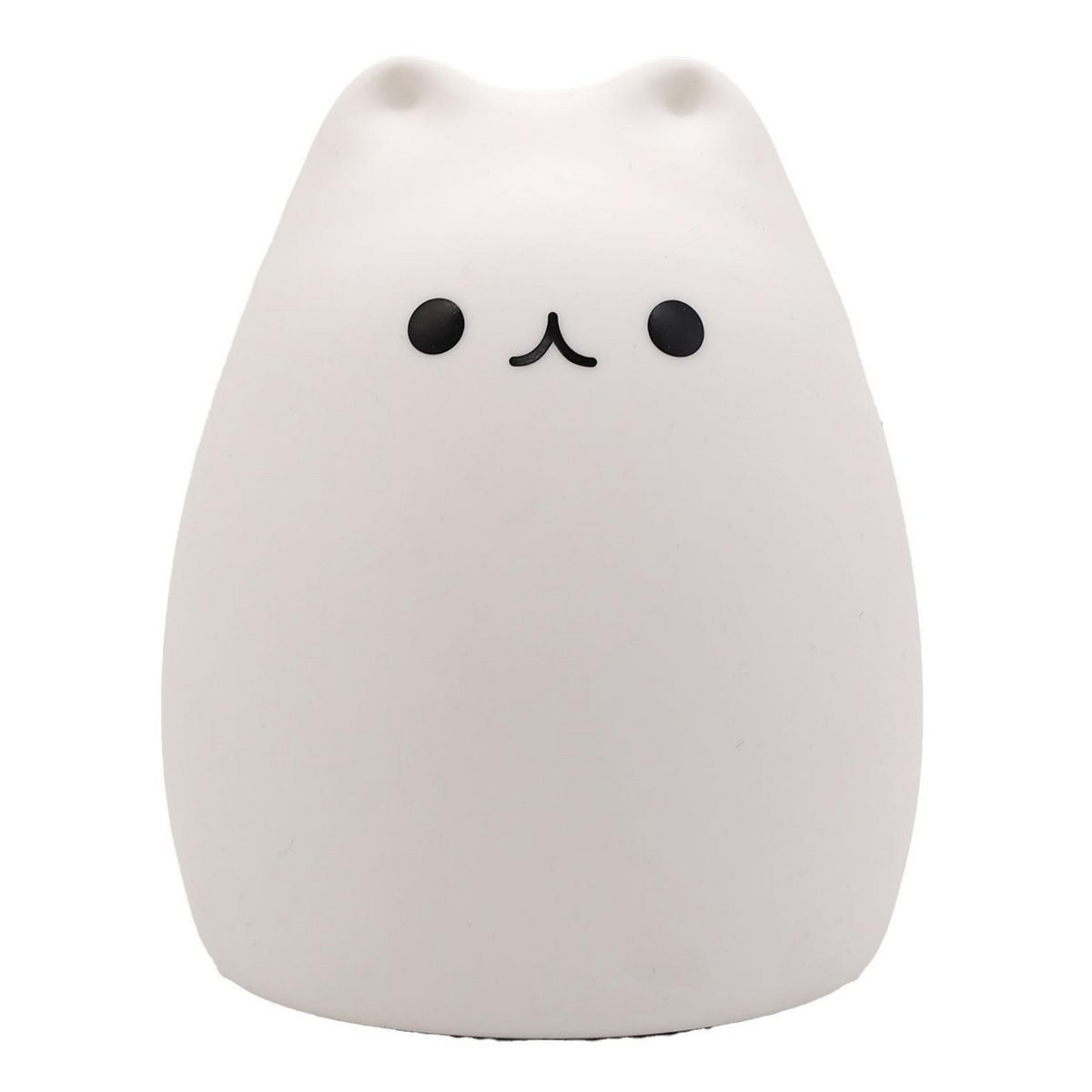 JUST HOME COLLECTION - Lámpara Led Gato Espantacuco Blanco 12.5x15.5 cm