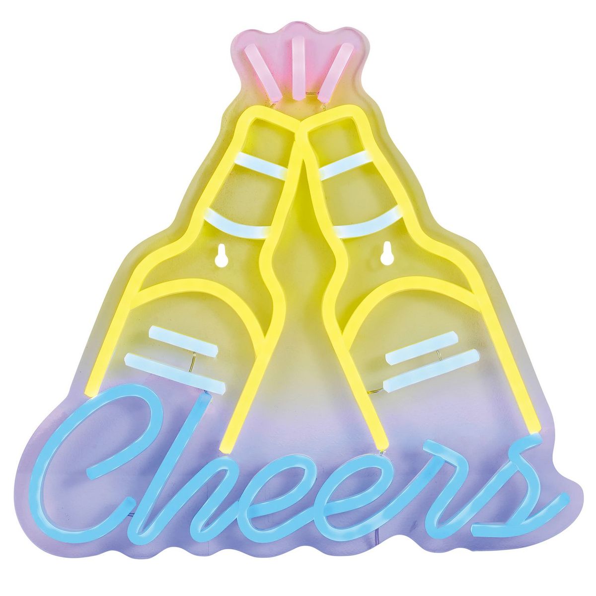 JUST HOME COLLECTION - Lámpara Led Blanco 2x32 cm