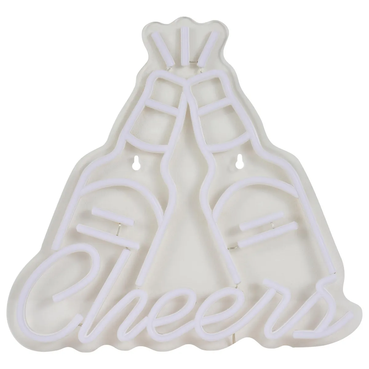 JUST HOME COLLECTION - Lámpara Led Cheers Blanco 2x32 cm