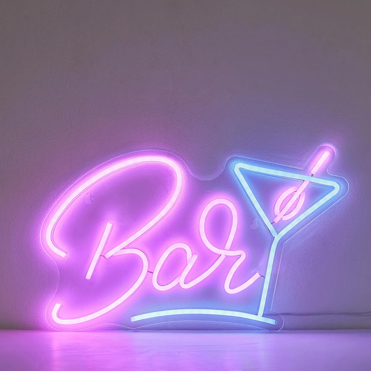 JUST HOME COLLECTION - Lámpara Led Bar Blanco 2x23 cm